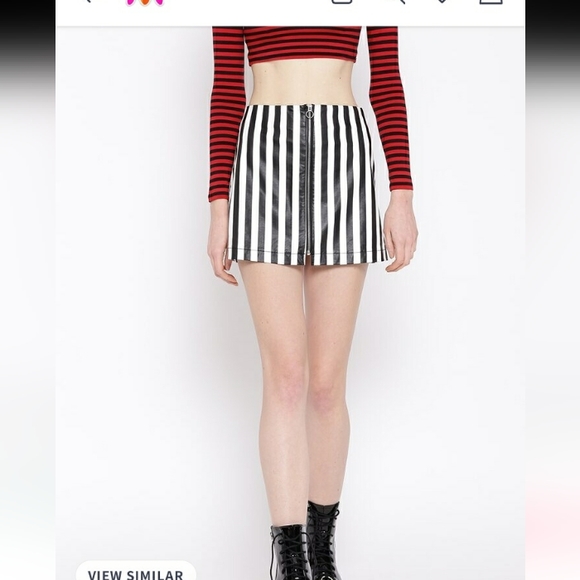 Forever 21 Striped miniSkirt - Picture 4 of 12